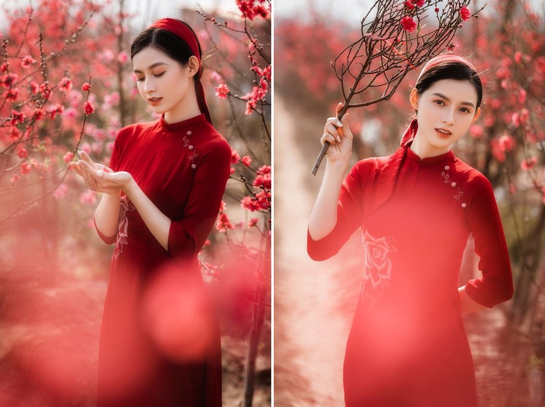 Lưu ý khi chụp ảnh áo dài show hàng